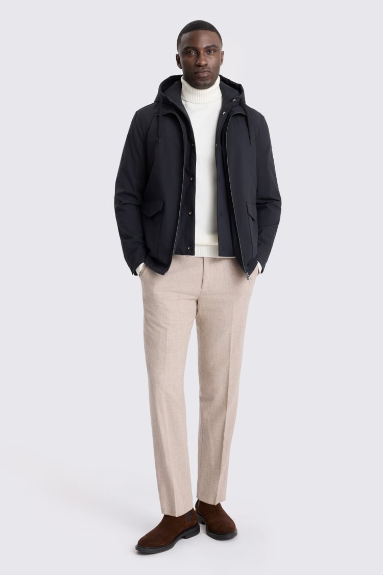 Navy Hybrid Jacket 